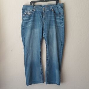 Seven 7 Luxe sz 18 Denim Blue Jeans